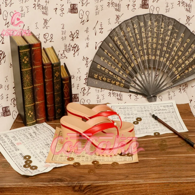 Genshin Impact Cos Raiden Ei Cosplay Anime Game Character Shoes