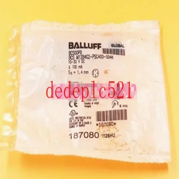 

1 Pcs in Box Bcs00p0 Capacitive Proximity Switch Sensor Brand New Original Spot Plc 2026