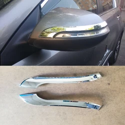 Chrome Door Side View Mirror Wing Trim Stickers For Kia Sportage 2011 2012 2013 2014 2015,car accessories