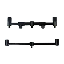 Aluminum Alloy Buzz Bar with 2 Heads Great Fishing Rod Holder，Two Styles：Adjustable/non-adjustable
