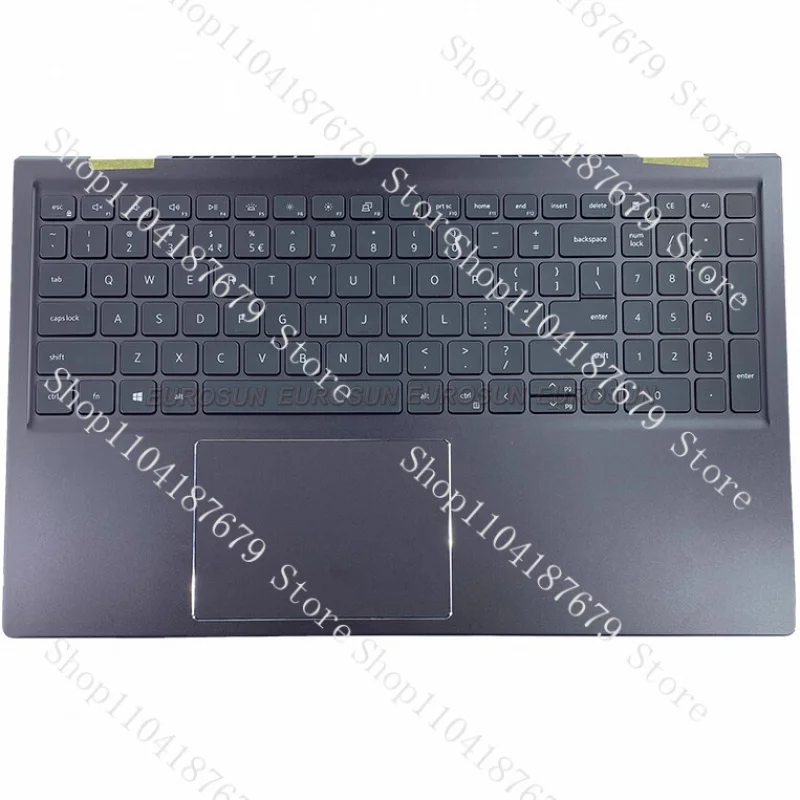 

New For Inspiron 5510 5515 Keyboard Cover C Lid Upper Case US Backlight 089XWN XYG