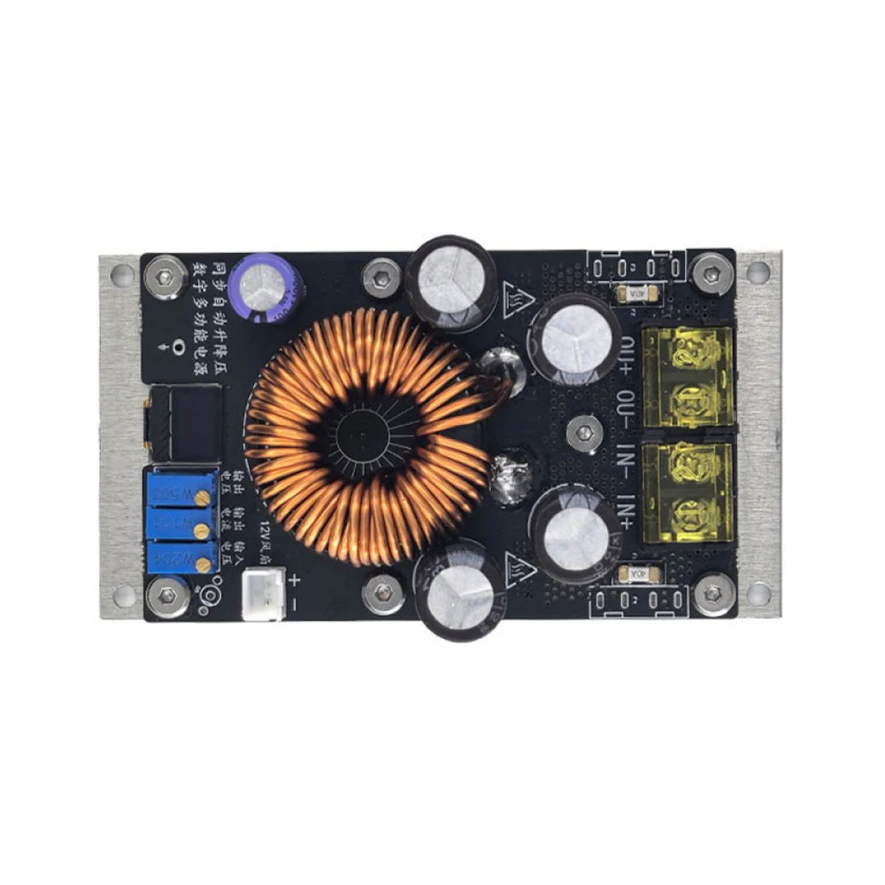 DC-DC Automatic Step-up and Step-down Power Supply Module 1000W Adjustable Constant Voltage/Current MPPT Solar Charging Board