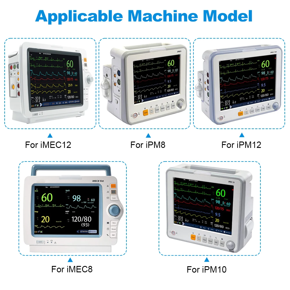 LI13I001A Ersatzbatterie für Mindray für IMEC8 IMEC10 IMEC12 EKG-Monitore IPM8 IPM10 IPM12 ePM10 ePM12 VS-600 VS-900 – Detail 3