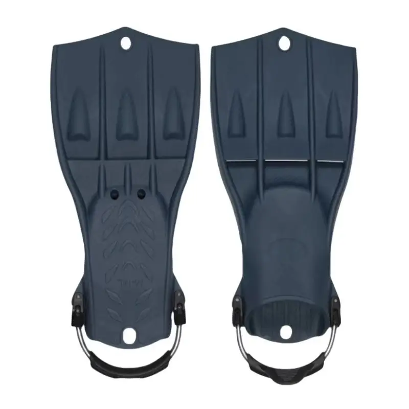 Diving flippers with adjustable spring buckles professional scuba diving training suitable for both men and women