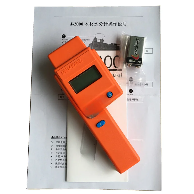 

Wood Moisture Meter J-2000 Wood Hygrometer BD-2100 J-4