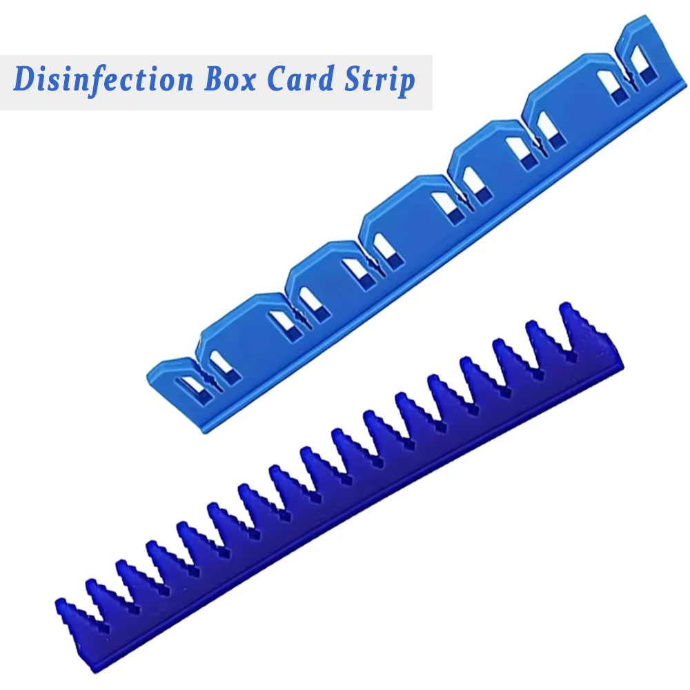 Soft Disinfection Box Card Strip Blue Silicone Card Strip Can Be High Temperature and Low Temperature Plasma