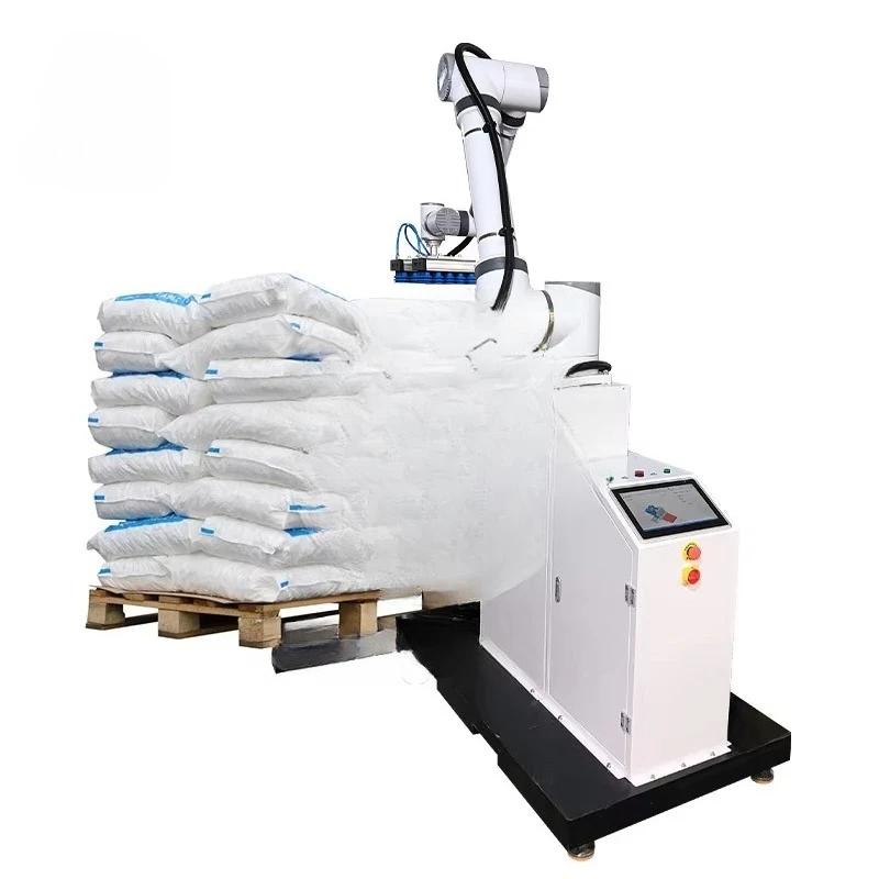 Customized Industrial Cobot Palletizer Stacking Machine Automatic 10kg 20kg Fertilizer Bag Packing Robot