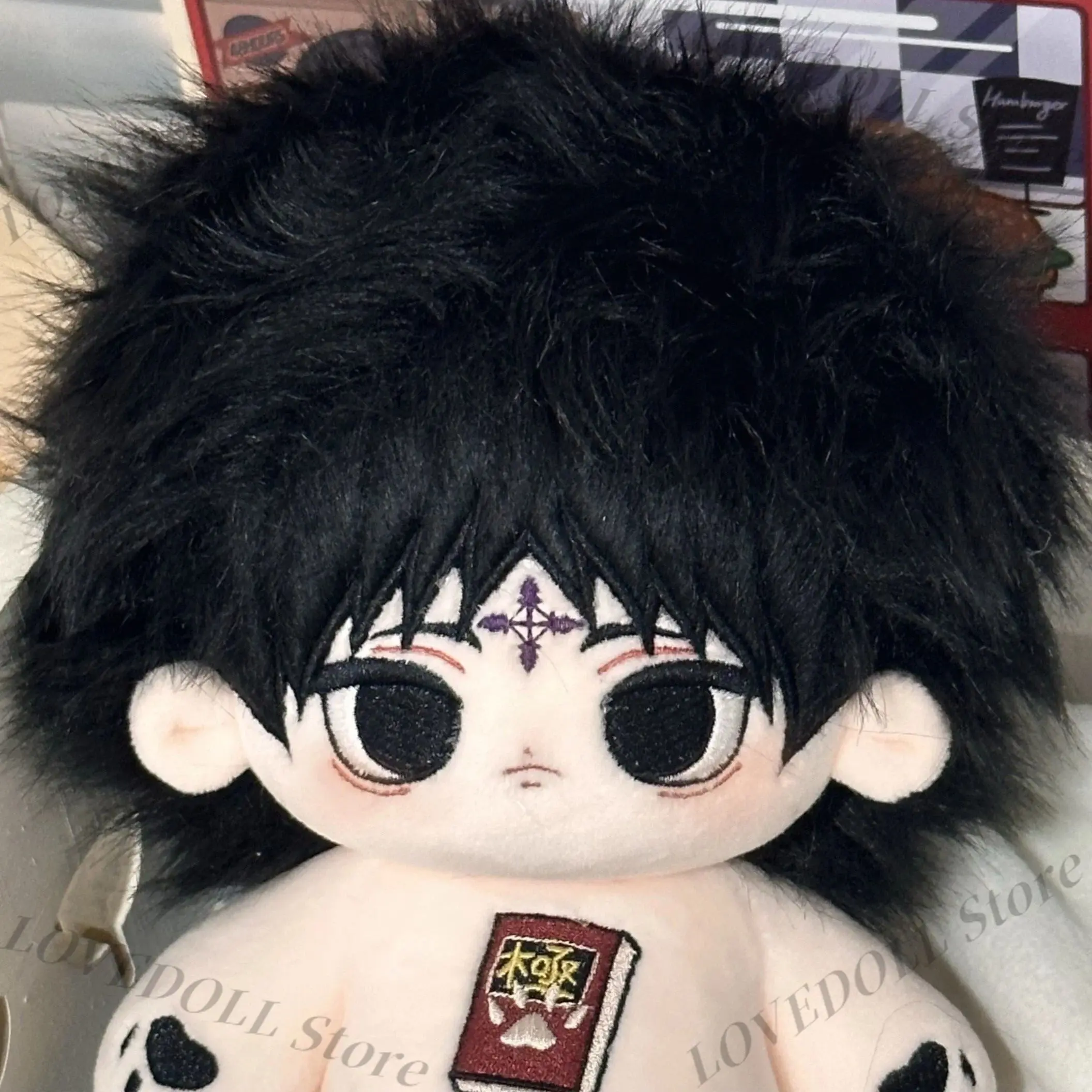

HUNTER×HUNTER Chrollo Lucilfer аниме фигурка плюшевые игрушки очаровательные мягкие куклы талисман подарок на день рождения и Рождество 20 см