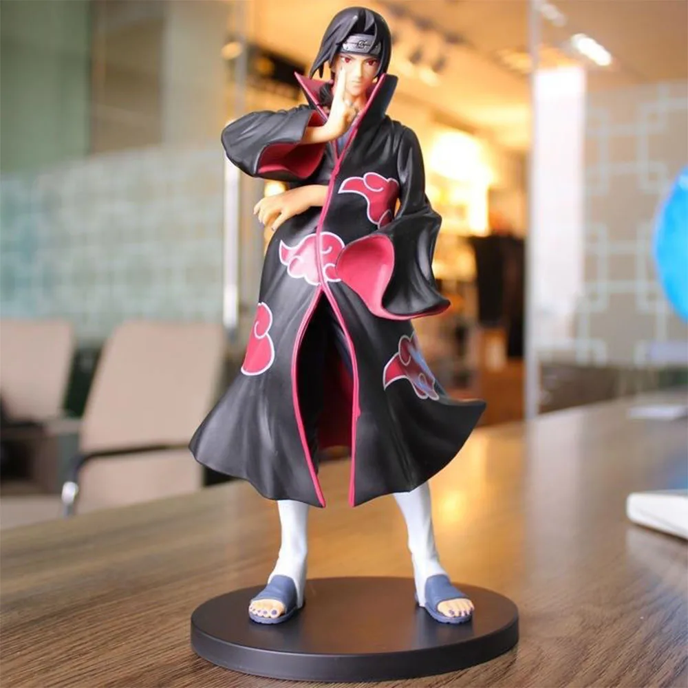 17CM Figurka Uchiha Itachi Anime NARUTO Shippuden Wyścig Walka Animacja Model Zabawka Prezent Kolekcja Dekoracja Ozdoby PVC