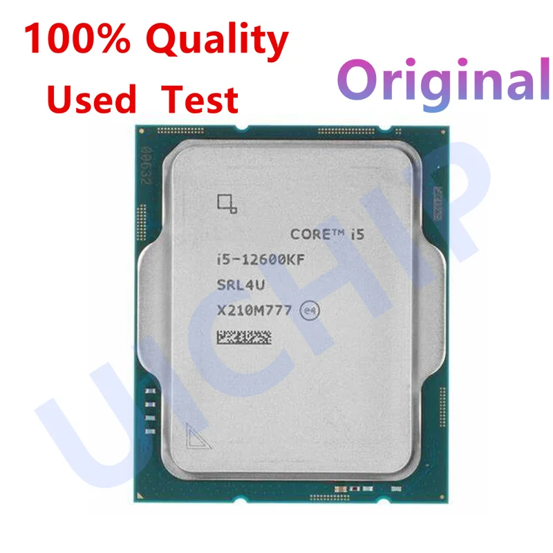 100% Original Core i5-12600KF i5 12600KF 3.7 GHz Ten-Core Sixteen-Thread CPU 10NM L3=20M 125W LGA 1700