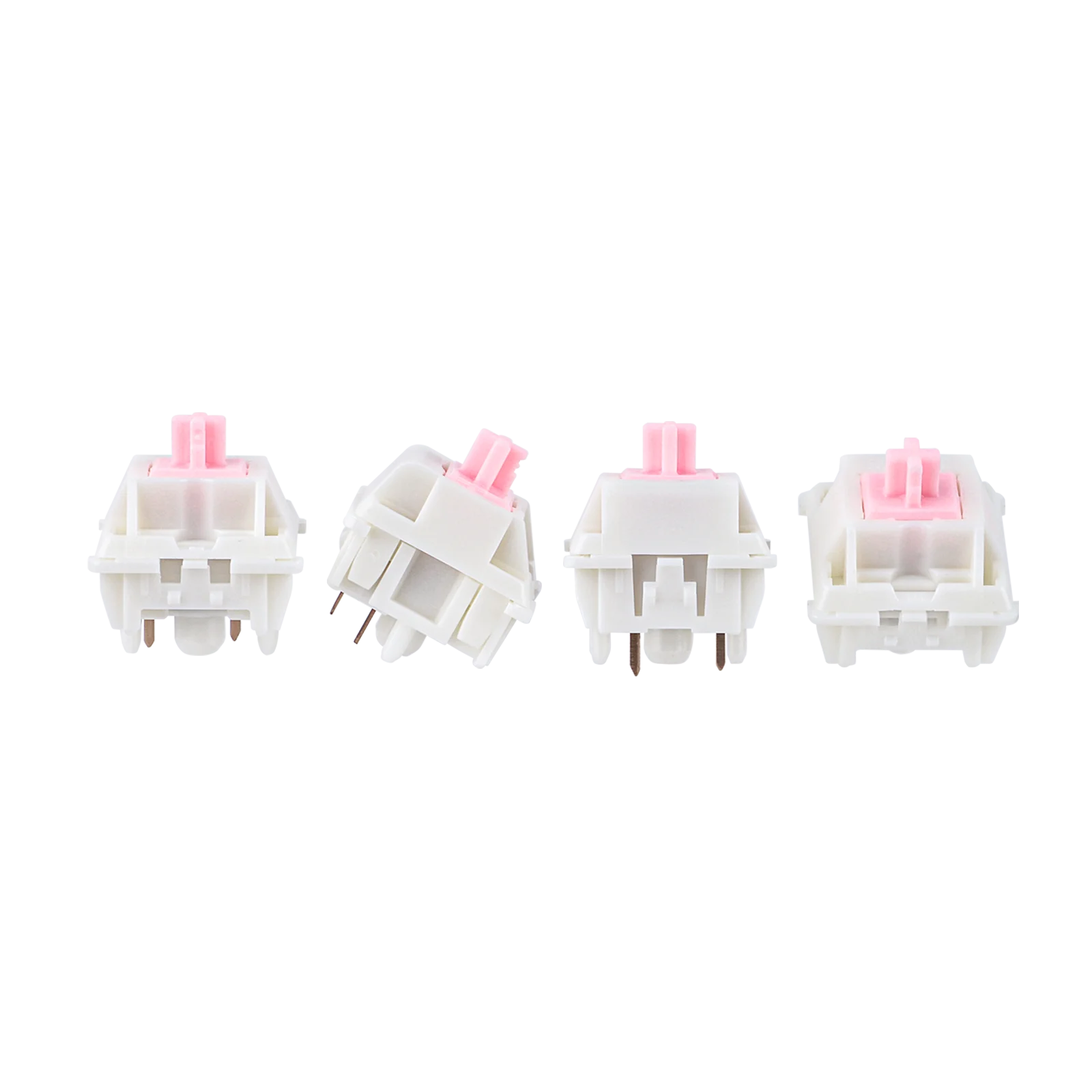 35PCS EPOMAKER Roseveil Silent Switches Set 5-Pin 41gf Pre-Lubed Linear Switch with LY Stem Compatible with Mechanical Keyboard