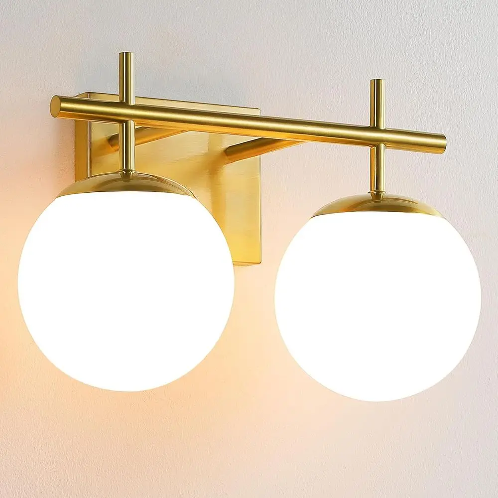 Gold Vanity Light, …