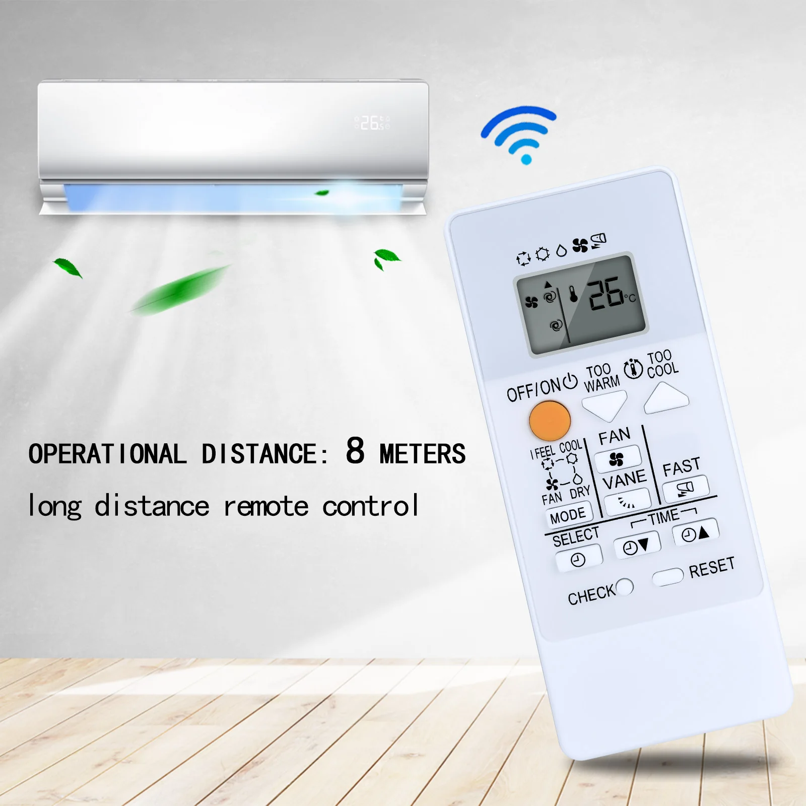 Remote control RH19B E2214L426 for Mitsubishi Electric air conditioner