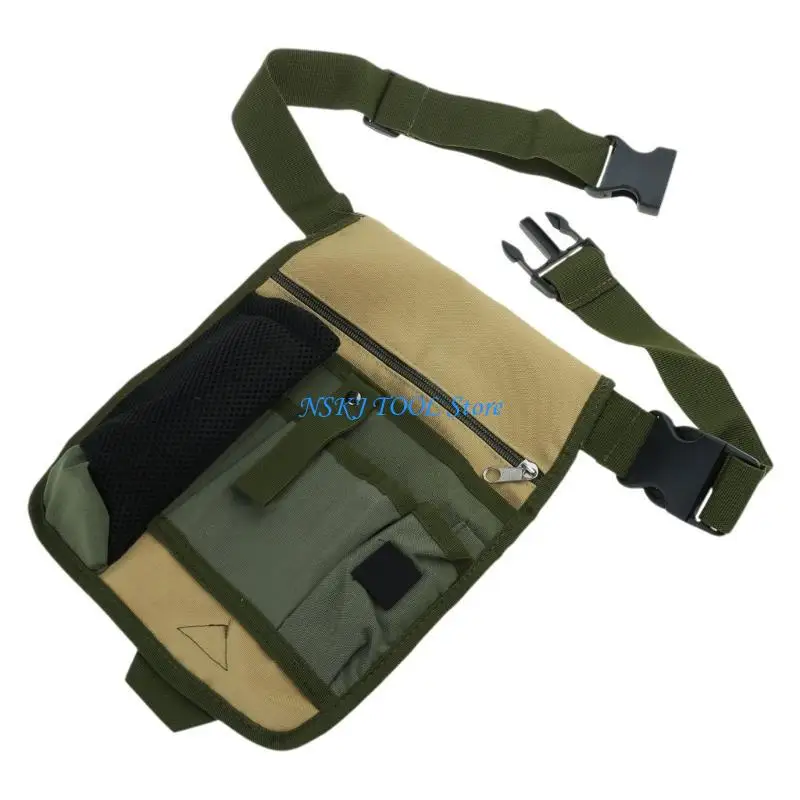 

L8RC Waterproof Drill Holsters Waist Tool Bag Electric Waist Belt Tool Bag for Wrench Hammer Screwdriver