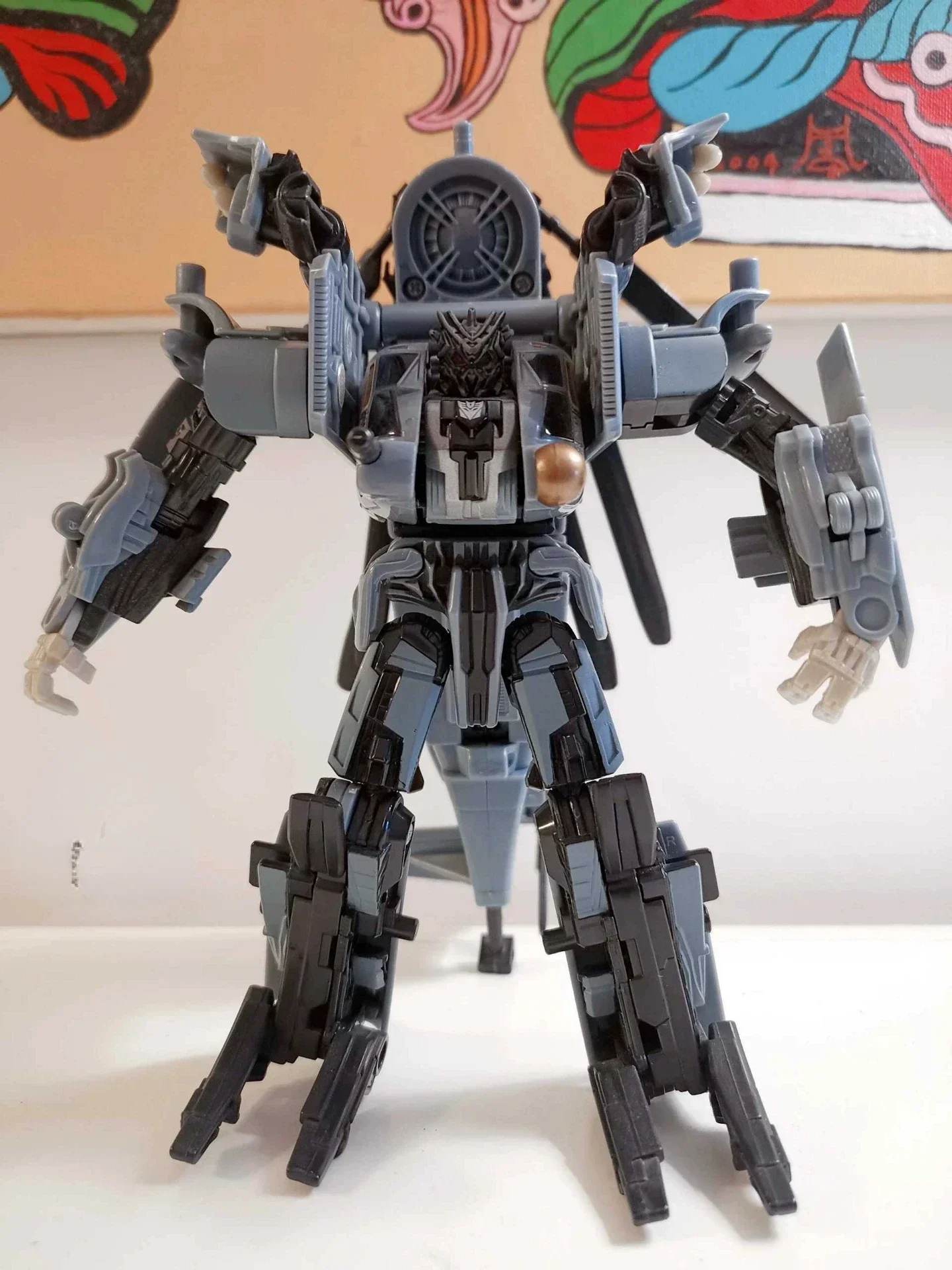 Em estoque transformação brinquedos blackout helicóptero classe v edição limitada autobot modelo figuras de ação bonecas móveis coleção