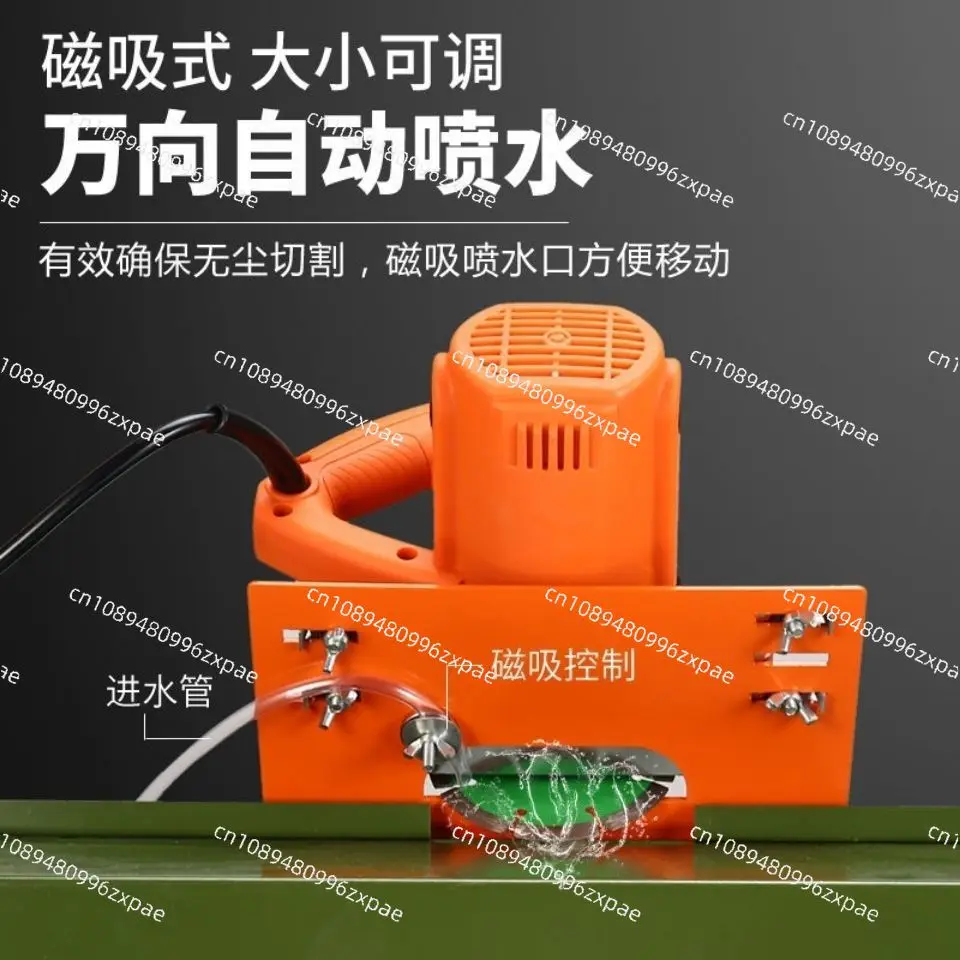 High-precision 45-degree Portable Small Desktop Multi-function Dust-free Water Cutting Bevel Ceramic Tile Chamfering Machine