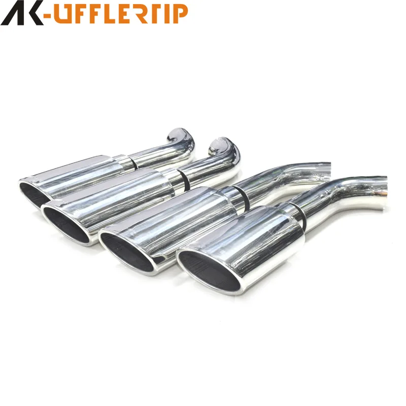 メルセデス・ベンツGクラスG500、G55、G550、改造G63用、16～21年式対応、ステンレス製4本出しエキゾーストテールノズル