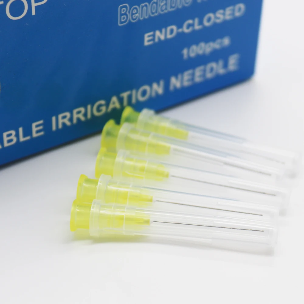 

Эндодонтические ирригаторные насадки, 100 шт., одна упаковка, ирригационные иглы, 25 мм, одноразовые чистящие средства для корневых каналов, стоматология