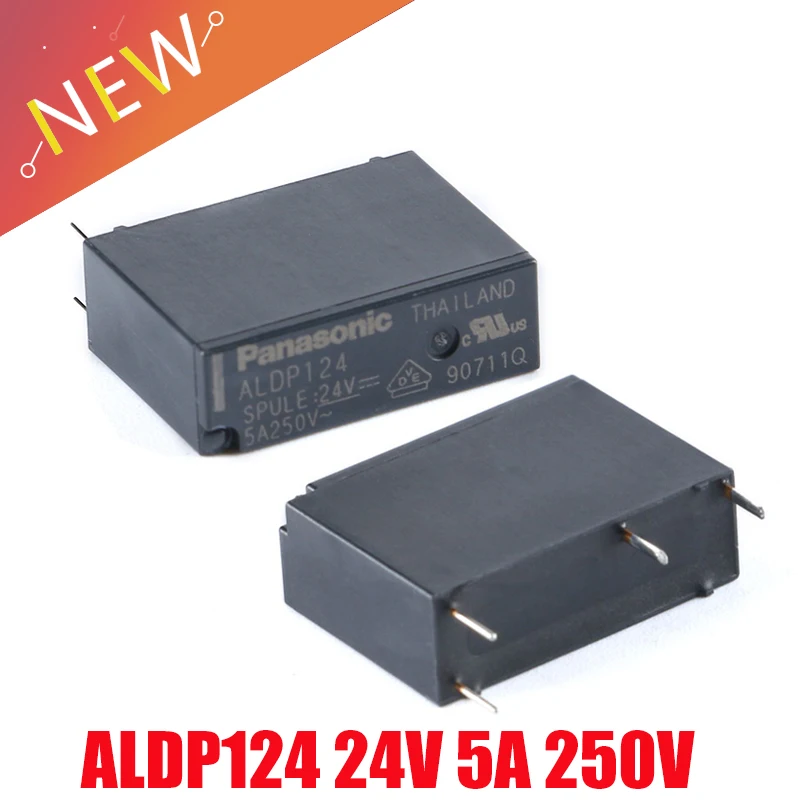 

Free Shipping 100% new original relay 10pcs/lot ALDP124 24V 5A 250V G5NB-1A-E