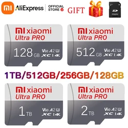 Xiaomi-Carte Micro SD/TF, 512 Go/128 Go, 10 cartes mémoire, flash extrême haute vitesse, pour téléphone et appareil photo