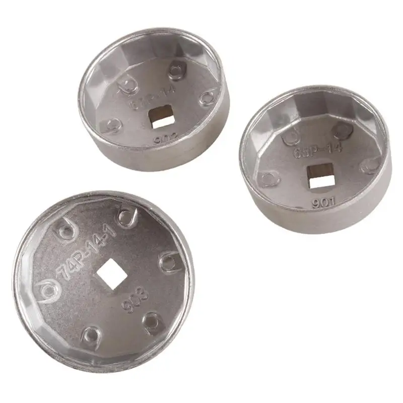 Premium Aluminum Alloy Cap Oil Filter Wrench Car Hand Tool Housing Tool Remover For BTW /Chery /Golf