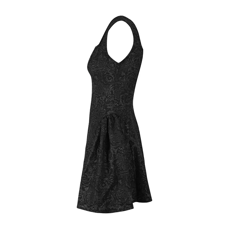 Summer New Women's Dresses Solid Sexy Sleeveless Square Neck Streetwear Fashion Floral Lace A-Line Mini Dress Female Clothing