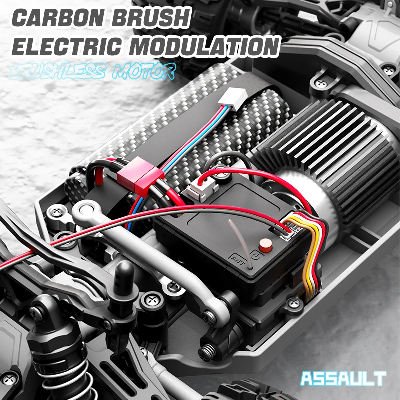 1/18 Remote Control Off Road Car PVC Shell SCY 18101 RC Electric Monster Truck Metal Chassis Independent Suspension LED Light