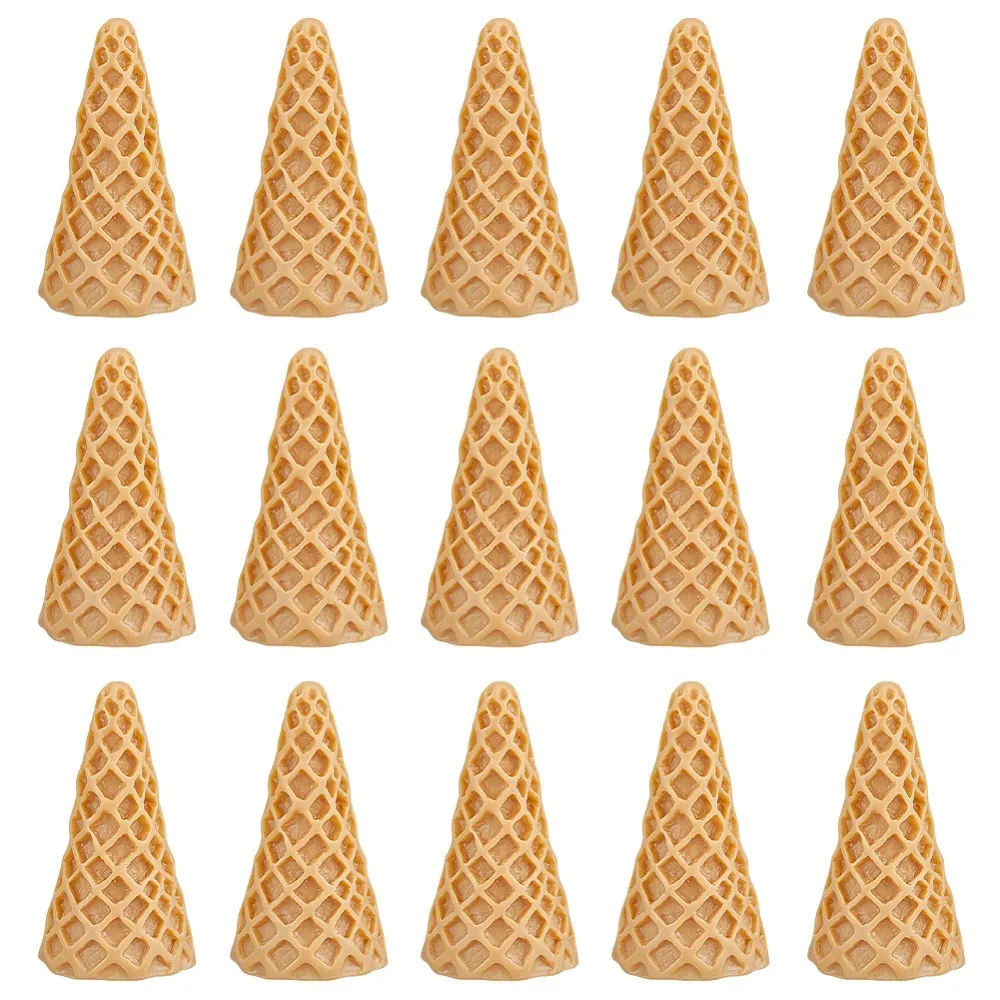 30-pecas-de-cabochons-de-resina-decoden-em-formato-de-cone-de-sorvete-cor-dourado-escuro-36x20mm