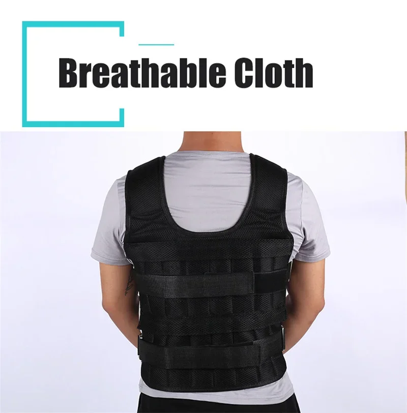 35Kg Boxing Weightlifting Vest Training Fitness Fitness Equipment Adjustable Vest Jacket Sandwear