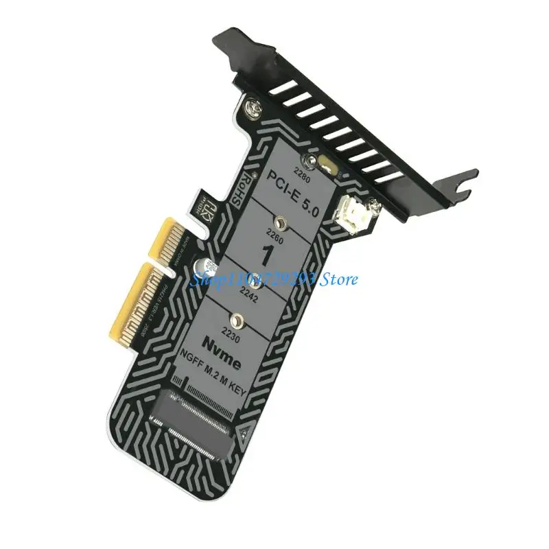 Y2GD M.2 NVMe Drive to PCIeX4 Expansion Card for Gamers Designers Offering Seamlessly Storage Expansion