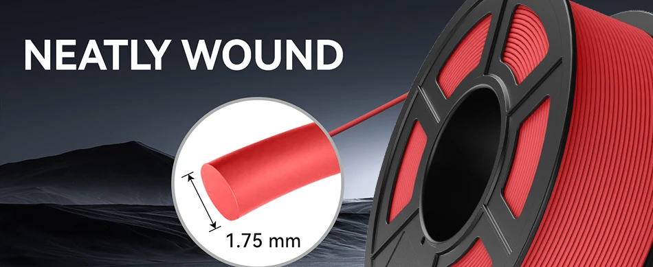 JAYO 2 Rollen Hochgeschwindigkeits-Matt-PETG 3D-Drucker-Filament, Hochfließend 50-600mm/s, Matt-Effekt PETG 3D-Druckmaterial für 3D-Drucker & -Stifte – Detail 8