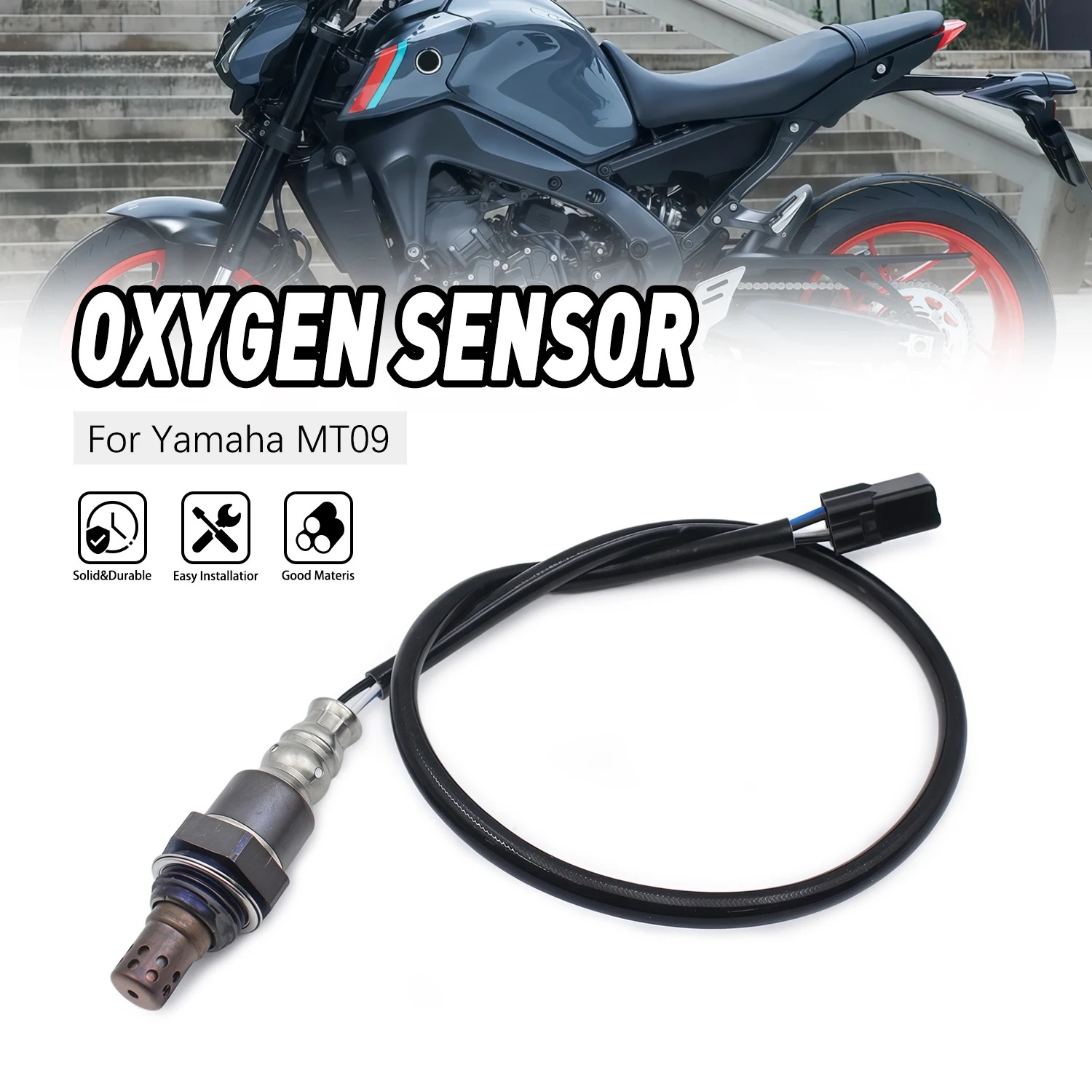 

Replacement Motorbike Accessories Oxygen O2 Sensor For Yamaha MT-09 850 A 2016 Street Rally 59C8592A00 Motorcycle