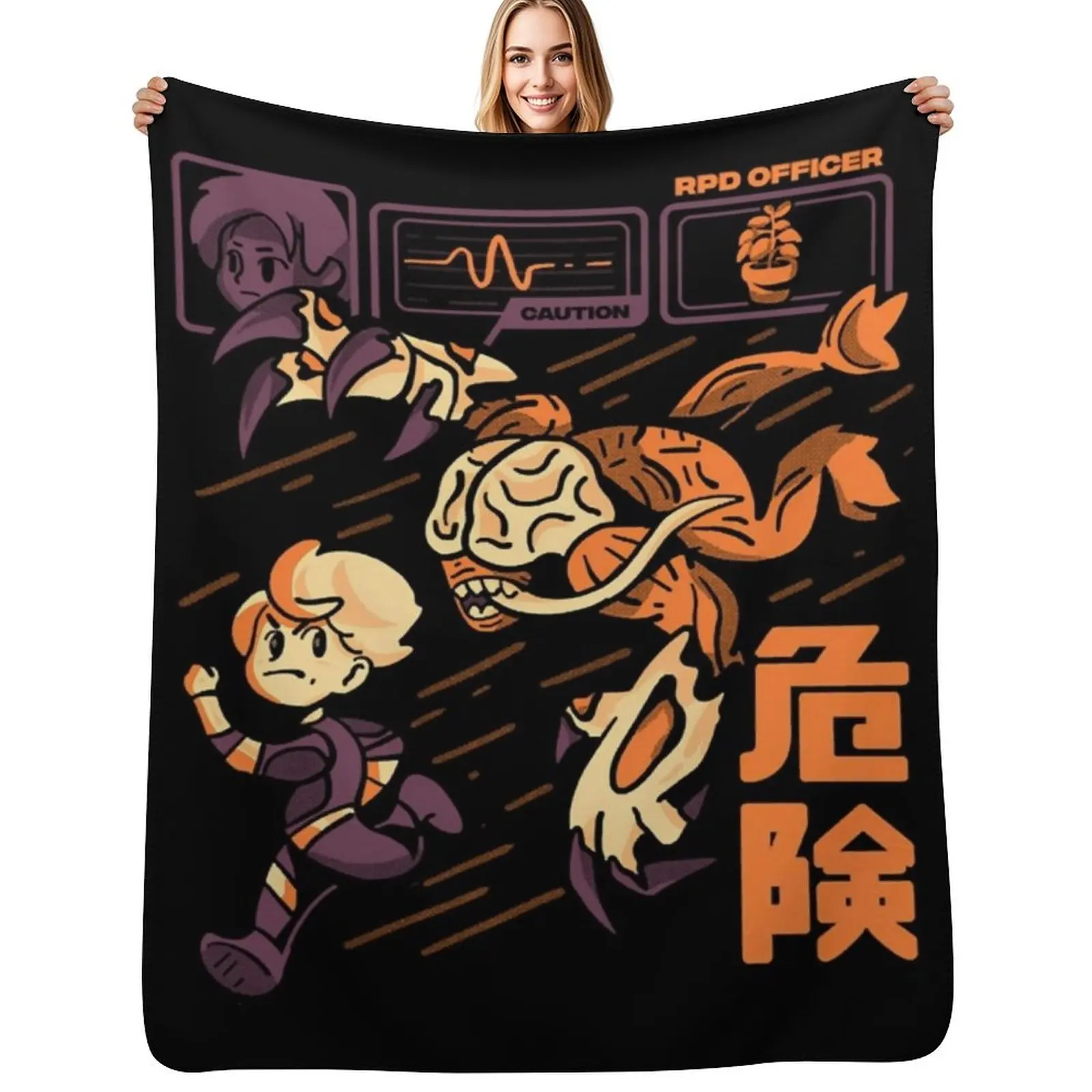 

Beware the Rat -Shirt Throw Blanket Decorative Sofa Quilt Bed For Sofa Thin Blankets