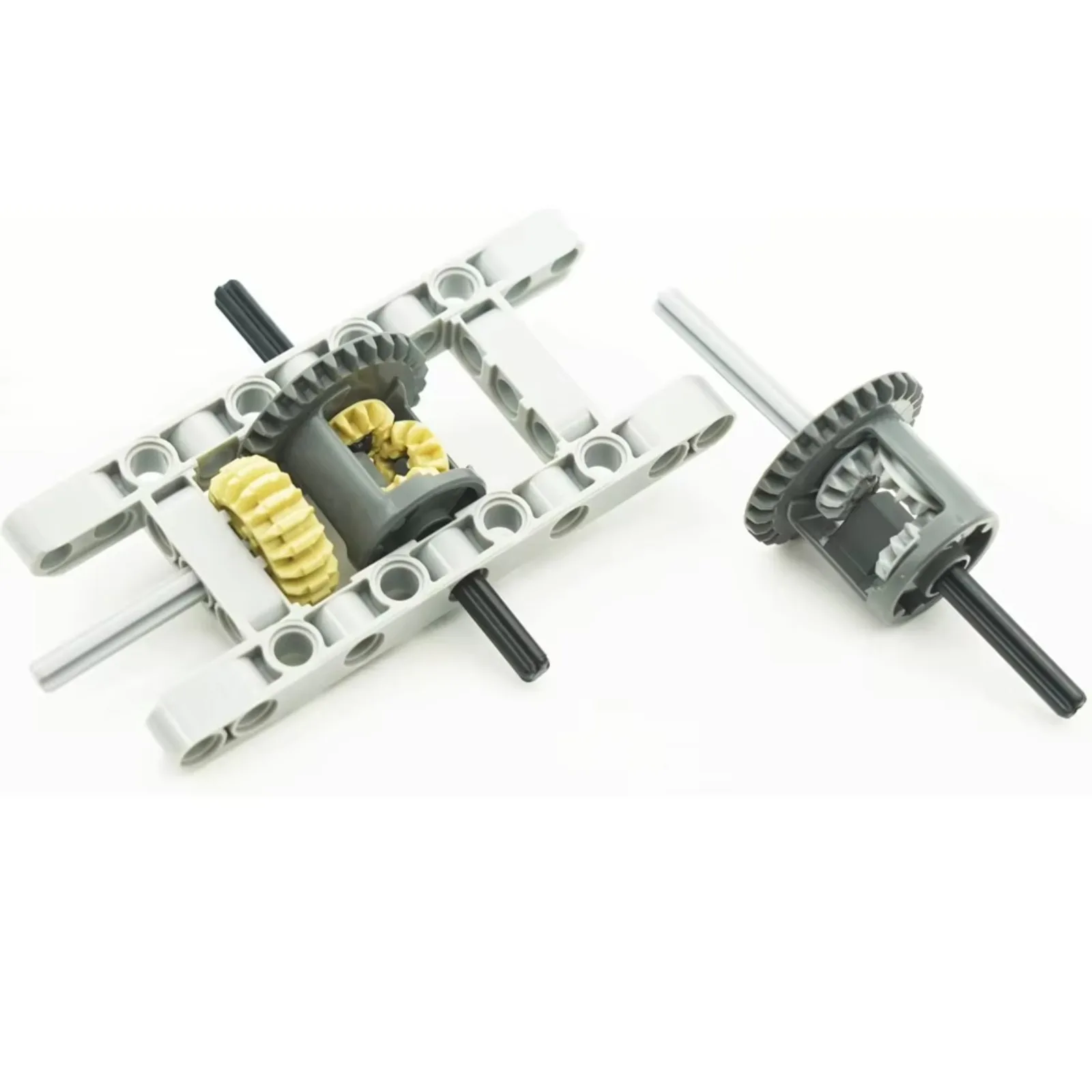 768PCS Kit di costruzione di parti tecniche con ingranaggi Assi Ruote per modelli di robot per auto MOC STEM Toys