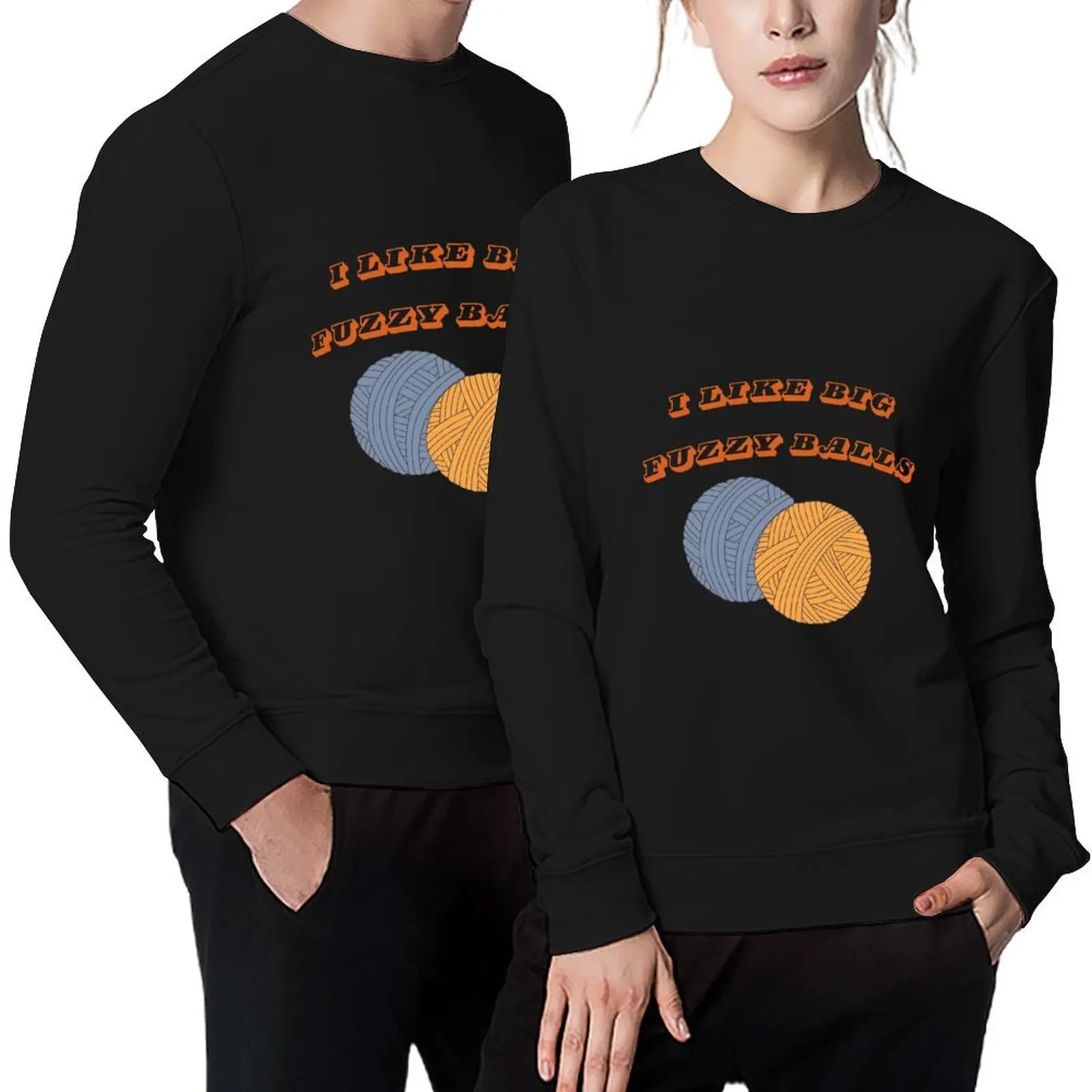 

I like Yarn balls Pullover autumn tracksuit mens clothing korean clothes pullover