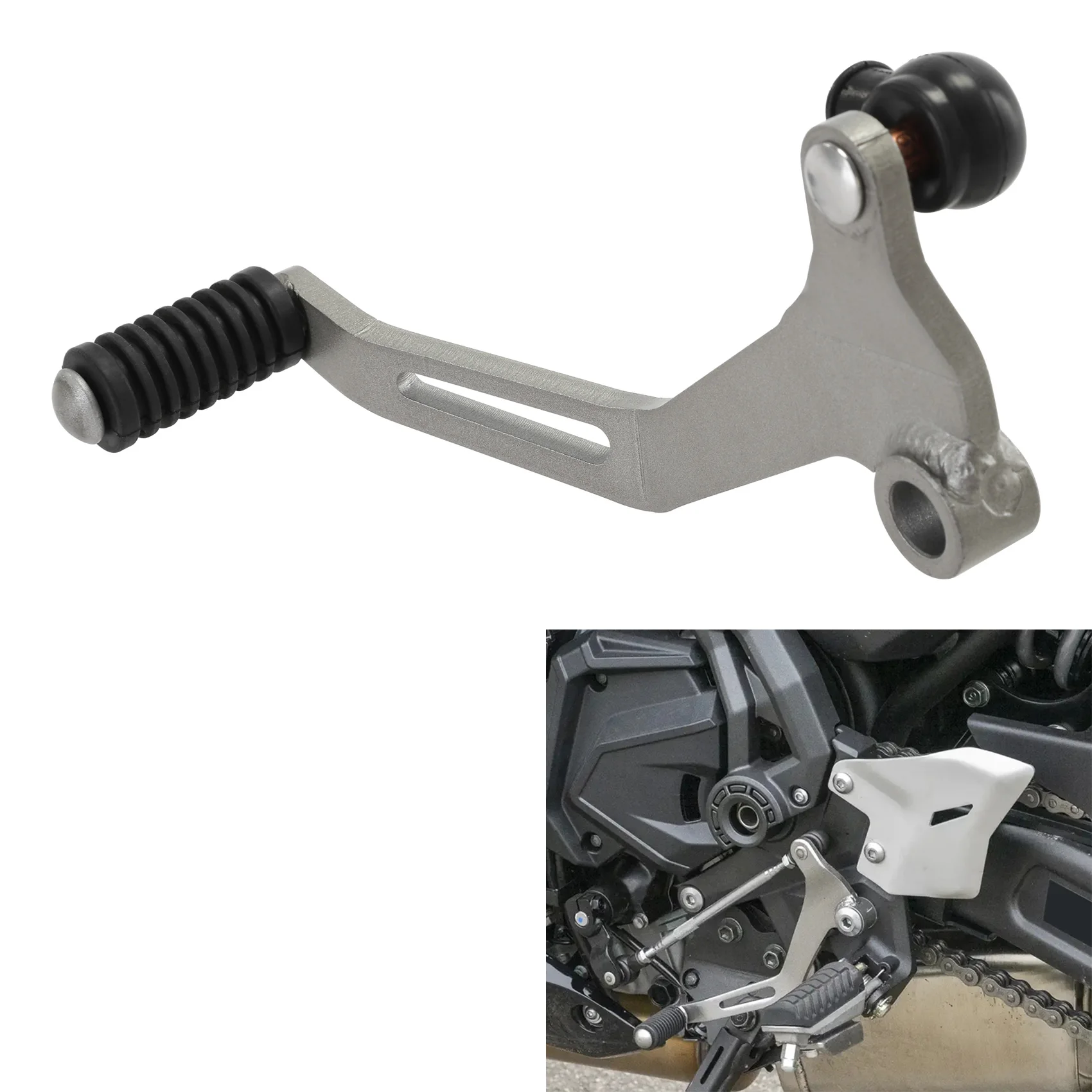 Schalthebel-Peg-Pedal passend für Kawasaki Ninja 650 EX650 Z650 ER650 2017–2025 Z650RS 2022–2025