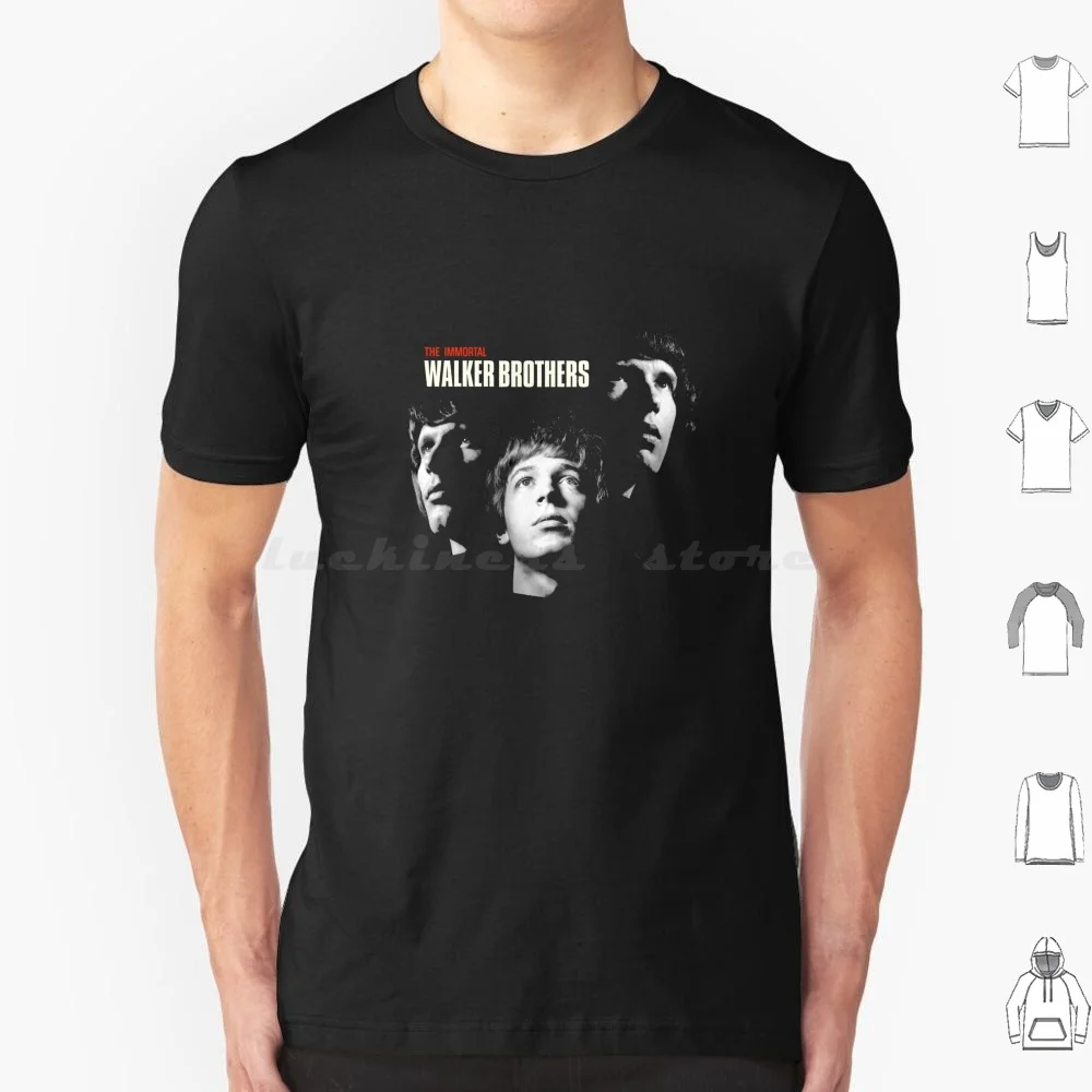 Camiseta The Immortal Walker Brothers V2 para hombres, mujeres y niños, 6xl, Walker, John Walker, Gary Walker, Engel, 1966, Philips Records, británico