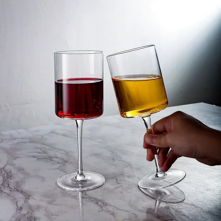 2/4/6Pcs/Set, 400ml Red Wine Plastic Cups,  White Wine Cups Set, Modern Champagne Glass, Christmas Wedding Anniversary Gift