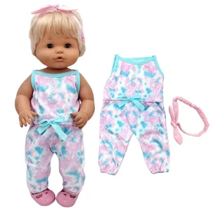 ملابس دمية Nenuco & Nenuco ، 17 بوصة ، فستان دمية أطفال زهرة زرقاء ، ملابس ألعاب ، 40 سم أفضل 9 ملابس Nenuco مبيعا - رقم 5