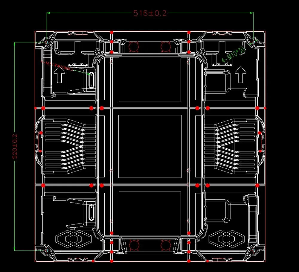 P6HD หน้าจอ LED