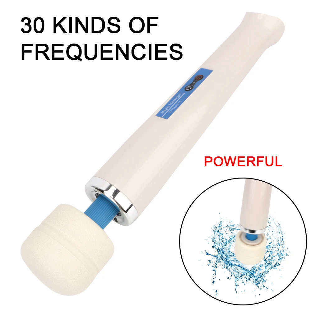 31cm Big Magic Wand EU Plug Vibrators Women Masturbator Body Massager Clitoris Vagina Nipple Stimulator Erotic Toys For Sex Shop