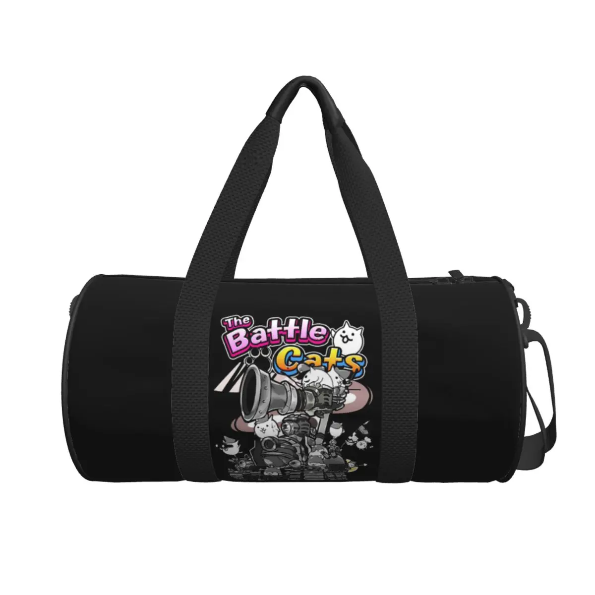 

Tank - Battle Cats Large Duffle Gym Bag Waterproof Duffle Travel Bags Handbags Fitness bag