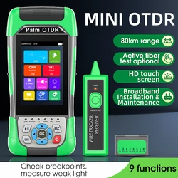 Multifunctional OTDR 1310/1550/1610nm(Optional) VFL/OPM/OLS Touch Screen Optical Time Domain Reflectometer Fiber Optic Tester