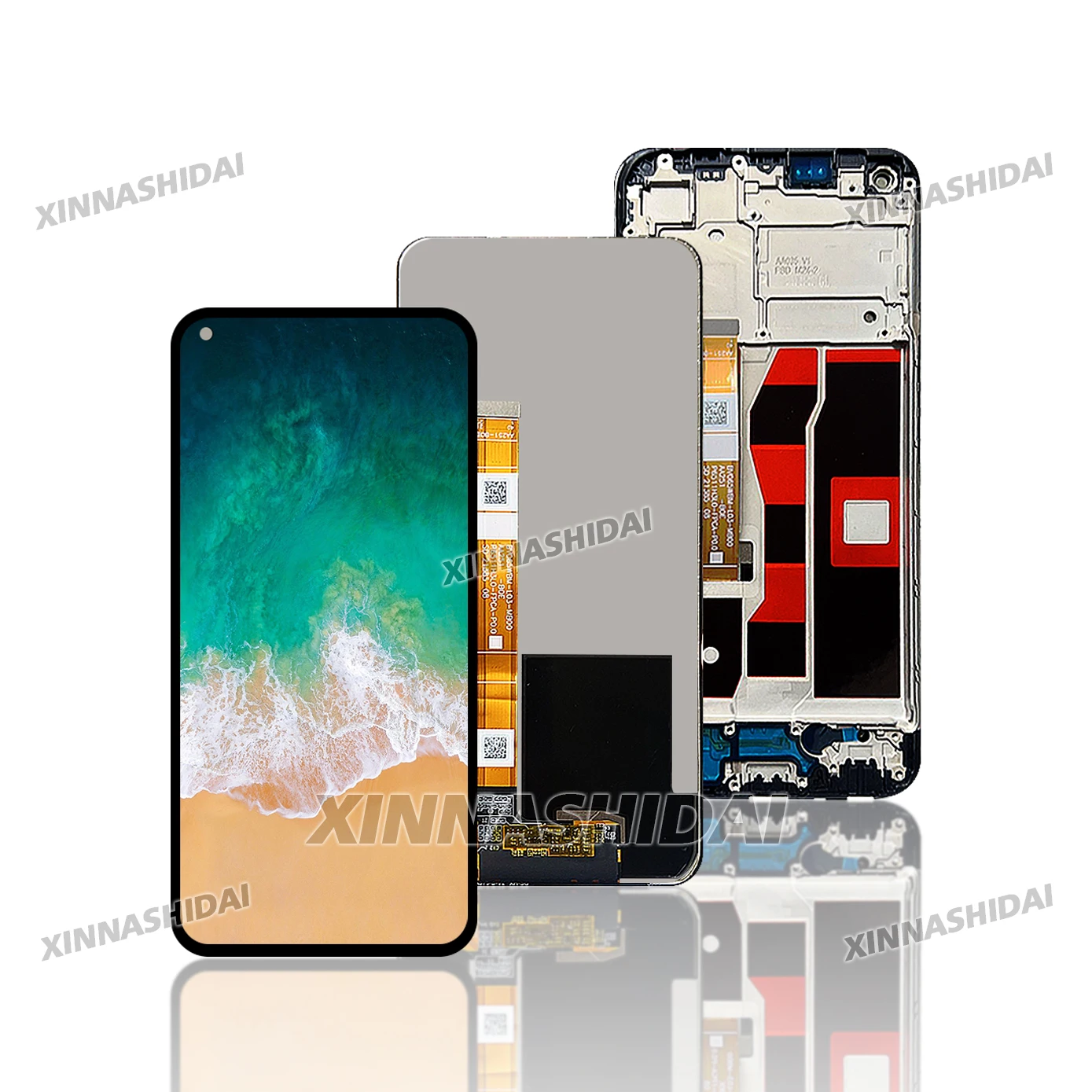 Display Assembly AAA+ For Oppo A54 4G CPH2239 LCD Display Touch Screen With Frame For OPPO A54 4G CPH2239 Display Replacement