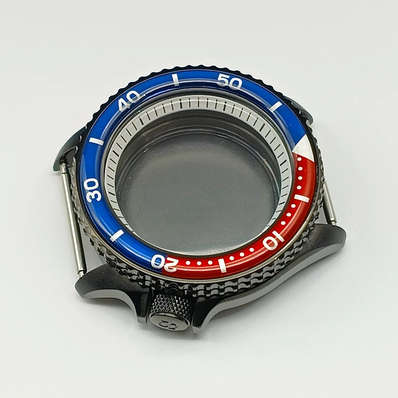 

42mm SKX Watch Case Resin Aluminium Bezel Insert Fits Seiko SKX007 SKX009 NH35 NH36 Movement 28.5mm Dial Men's Dive Watch Cases