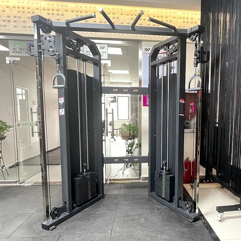 

Gym Fitness Equipment Hot Sell Dual Adjustable Pulley Steel Machine Bodybuilding Multi-Functional Trainer