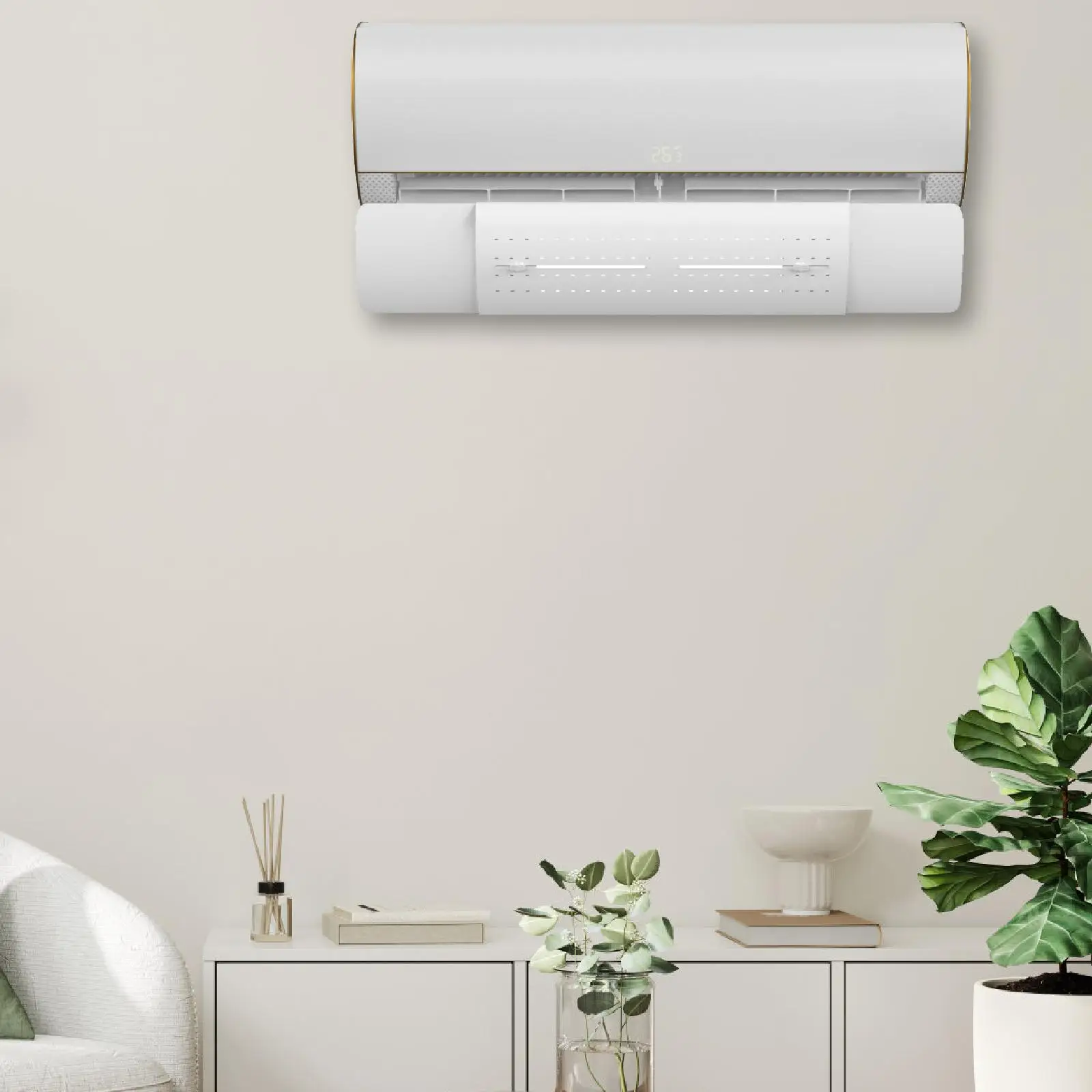 Air Conditioner Vent Deflector Nursery Home Change Wind Direction Vent Cover