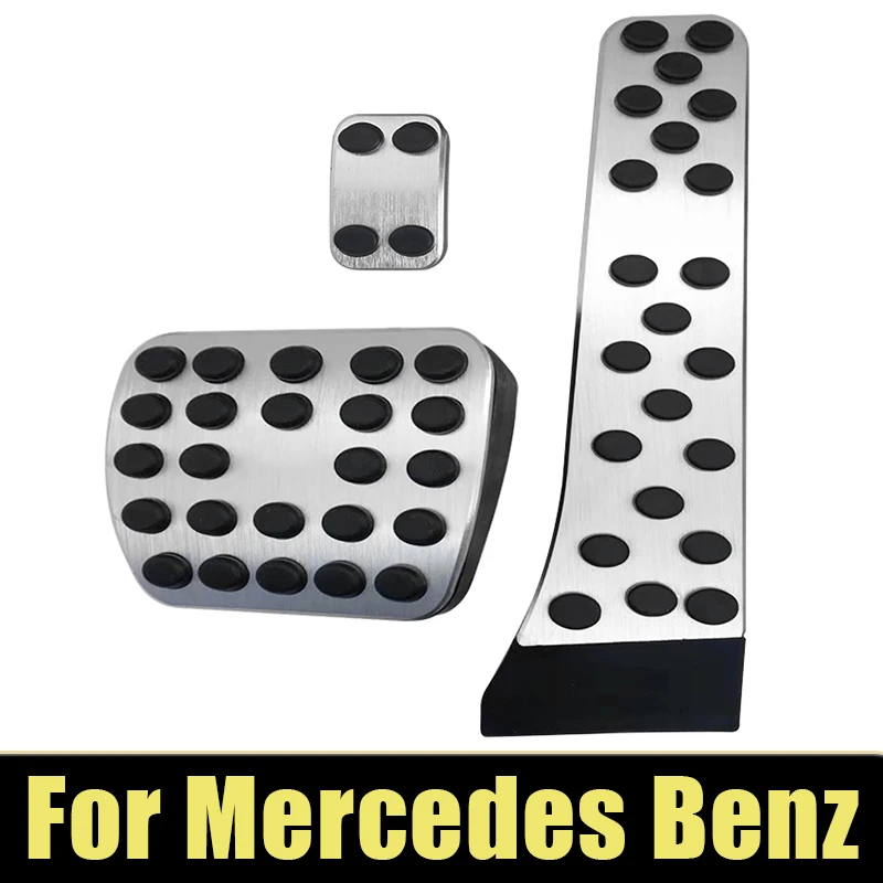 

For Mercedes Benz C E S Class W210 W211 W212 W213 W205 C180 C200 C300 GLC GLK W221 SLK R172 Car Gas Fuel Brake Pedal Accessories