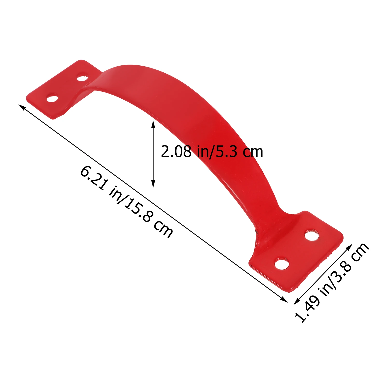 

2pcs Ladder Handle Stainless Steel Anti Slip For Telescopic Step Playroom Ladders Replacement Parts Durable Comfort