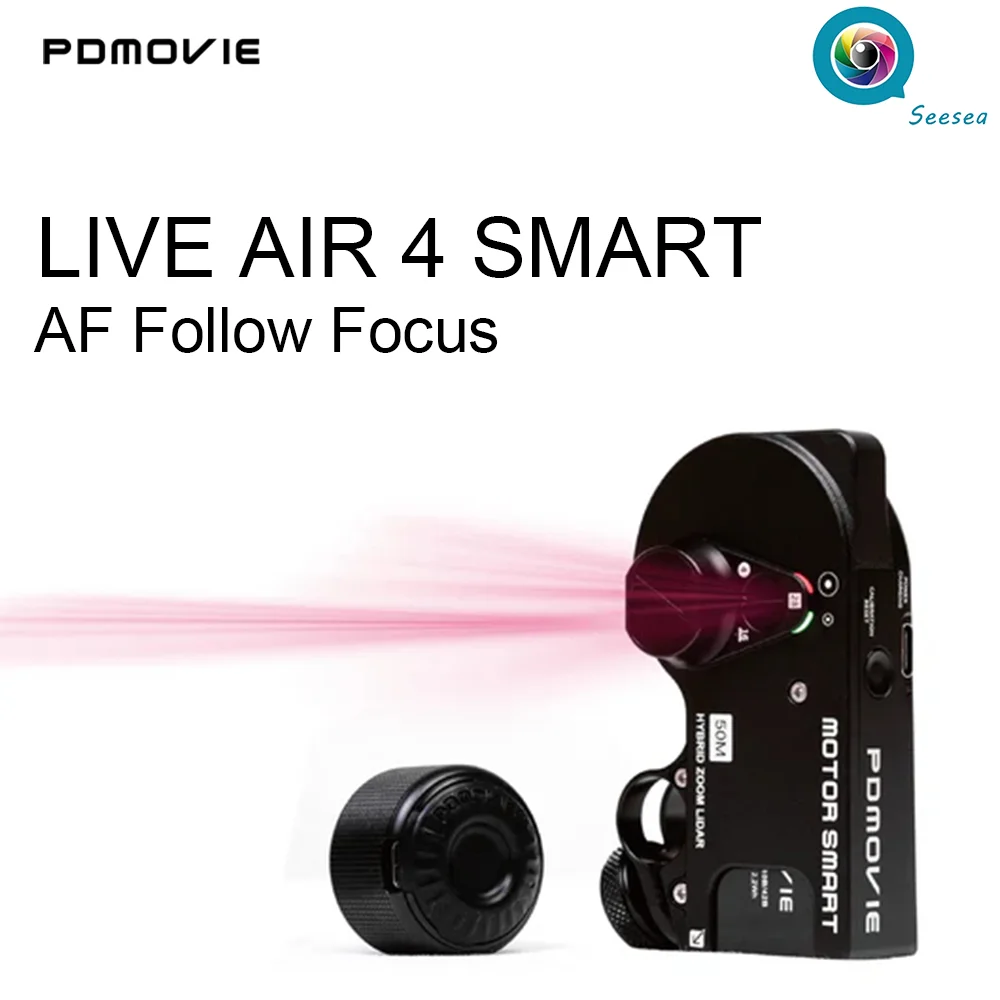 Nuevo PDMOVIE LIVE AIR 4 versión potente inteligente del motor de enfoque LiDAR Torque más fuerte Velocidad más rápida Duración de la batería más larga Enfoque automático